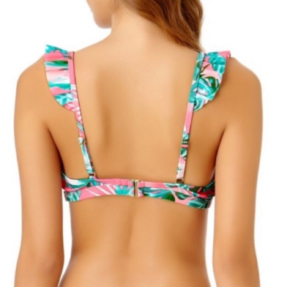 New Ruffle Strap Bikini Top - Picture 2 of 7